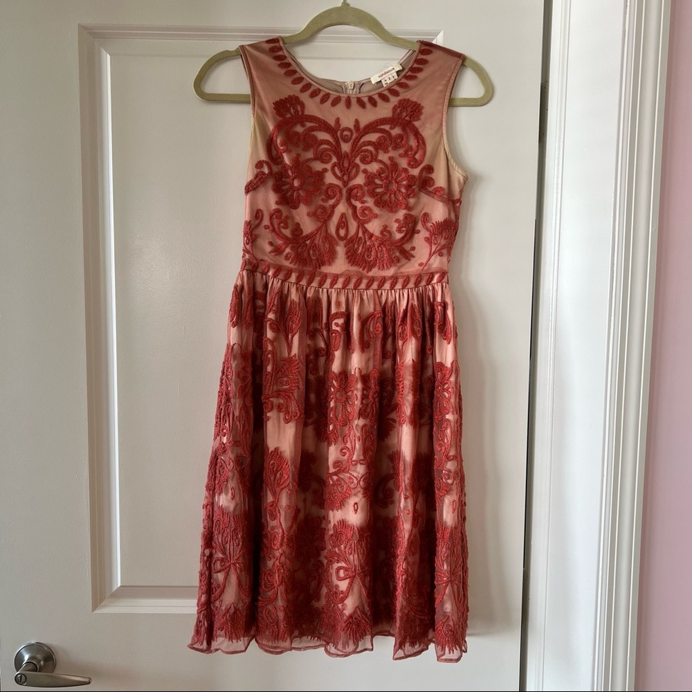 Sundance Sleeveless Rust Dress size 2